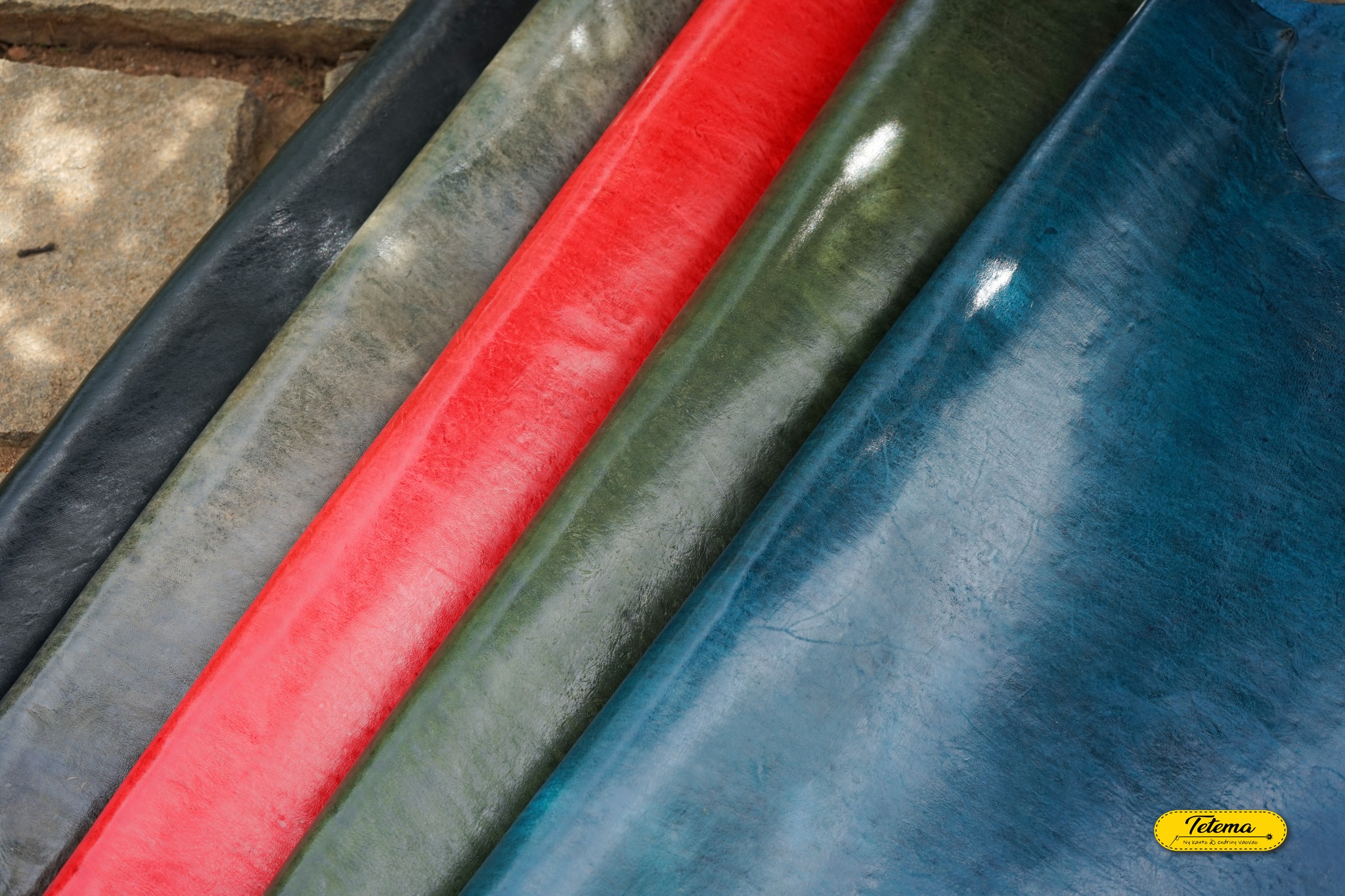 Cuir de moutton et chèvre tannage végétale