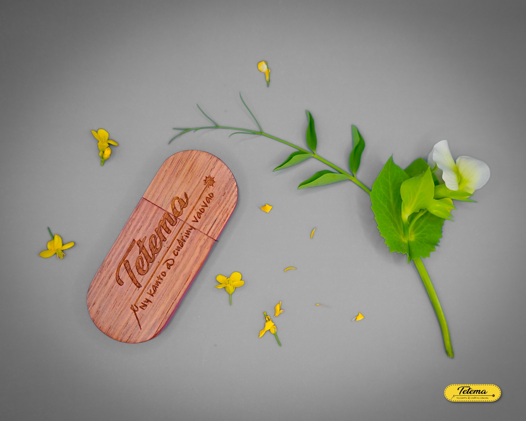 Clé USB en bois de palissandre - Image 3