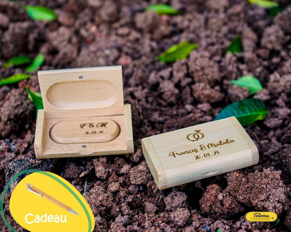 Coffret USB 3.0 32 Go en bois