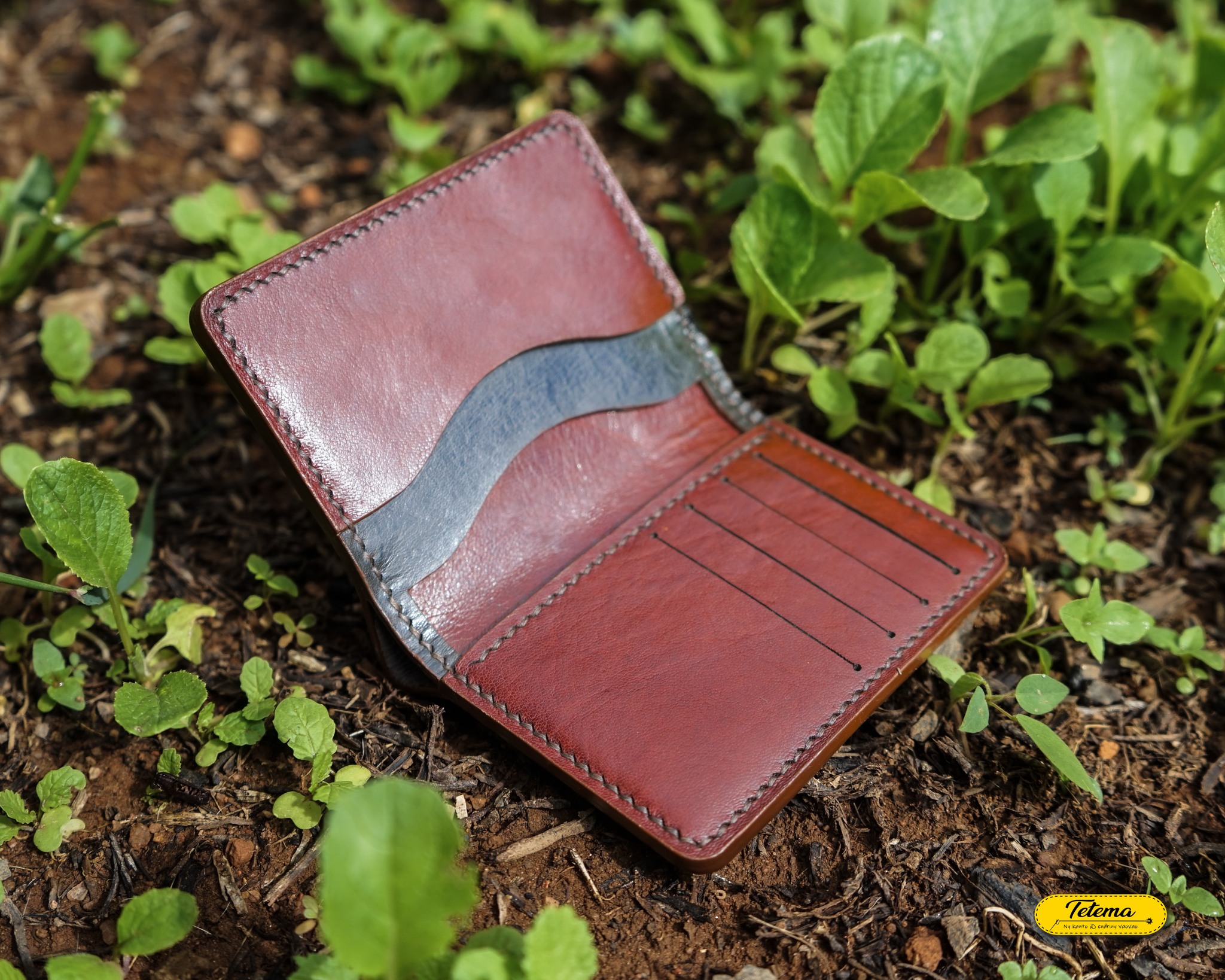 Portefeuille en cuir de Luxe