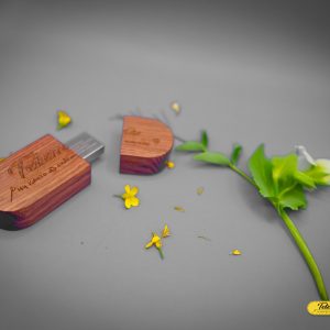 Clé USB en bois de palissandre