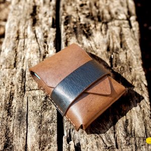 Porte carte en vrai cuir