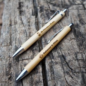 Stylo Écologique en Bambou avec Bout Tactile