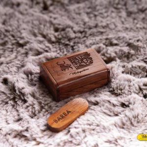 Coffret USB en palissandre