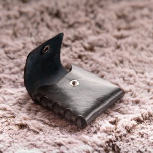 Porte-cartes en cuir véritable